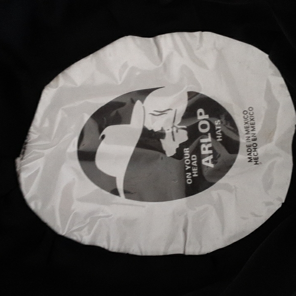 ARLOP WOMENS HAT BLACK.Cowboy or Casual - Picture 5 of 9